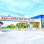 Nền đẹp đường d36 kdc hồng loan 6a, gần cầu trần hoàng na