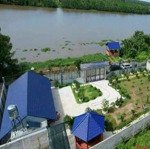 Siêu phẩm, 1300m2 đất có 300m2 thổ view sông nhựt tảo, 1.7 tỷ