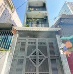 Nhà 4 tầng , 62m2 nở hậu, đường 6m ,thông. tân phú