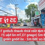 đất mặt tiền kinh doanh đường tô vĩnh diện p. đông hoà, tp. dĩ an