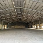 Cho thuê kho 2800m2, diện tích xưởng 2400m2, hóc môn, phù hợp mọi ngành nghề, 110 triệu/ tháng