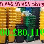 Giá rẻ thùng rác nhựa hdpe- thùng rác 120l 240l 660l giá rẻ cạnh tranh- lh 0911082000