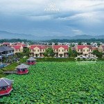 Villa vườn vua khoáng nóng thanh thủy, view hồ sen, khai thác ngay, hỗ trợ ngân hàng, 300m, 7.5 tỷ