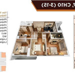 Cho thuê căn góc 3pn - 87m2 giá 15tr/ tháng tại dự án cao cấp nhất long biên - hc golden city