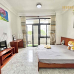 Căn hộ full nội thất, balcony 40m2, hoàng hoa thám, bình thạnh