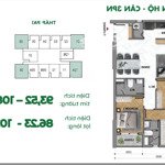 Căn p3n (87m2). khách bán nhanh với giá bán 6,1 tỷ có vat - căn 2 phòng ngủ( 66m2) bán 4 tỷ. hl 0901353450