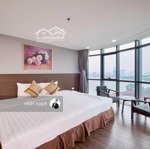 Cho thuê căn hộ cao cấp yên phụ - full đồ - view hồ tây - 2pn - 1 khách - có ban công - 60m2