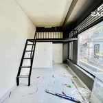 Phòng gác cao mới xây full nội thất ban công ngay nguyễn thái sơn
