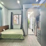 Studio bancol cửa sổ 32m2 - giá chỉ 6 triệu8, nguyễn văn đậu, đại học vl