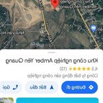 Bán 5000 m2 đất công nghiệp. kcn amber yên quang hòa bình