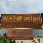 Cần bán lô đất trục thông long thuận villa riverside, p. trường thạnh, gần vinhones quận 9