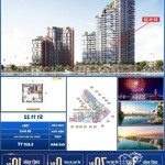 Hàng hiếm! 1 căn duy nhất sun symphony 1br + 58,8m2 view trực diện sông, khán đài pháo hoa diff