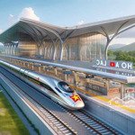 Chủ gửi bán lô đất phẳng như sân bay nội bài , điểm cuối cua dự án đường sắt metro