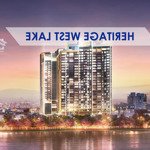 Chính chủ cần bán căn hộ 2 phòng ngủ94m2 tại heritage west lake, tầng đẹp, view thoáng. giá chỉ 1x tỷ