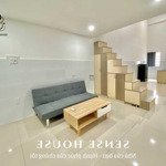 Chung cư mini | căn hộ duplex 50m2 - gác cao 2,5m - view mặt tiền sân vườn - hệt như 1 trệt 1 lầu