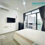 Phòng studio full nội thất, cửa sổ trời có ban công siêu thoáng mát n