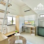 Khai trương ngay duplex siêu xinh, nội thất cơ bản, cửa sổ lớn