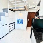 Căn hộ duplex hiện đại cửa sổ lớn có thang máy 28m2 ánh sáng tự nhiên