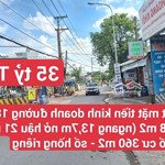 đất mặt tiền kinh doanh đường tô vĩnh diện p. đông hoà, tp. dĩ an