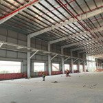 Cho thuê 30.000m2 xưởng (có cắt lẻ) ở bắc giang.có đầy đủ pccc trong+ngoài. giá: 63000đ/m2(2,5$/m2)