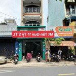 Nhà mặt tiền tân quý 4 tấm 11 tỷ 5 tl