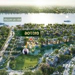 Căn biệt thự đơn lập lưng giáp sông, mặt hướng vườn, nở hậu tại eco village saigon