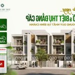 Mở bán đợt 1, nhà phố the meadow bình chánh giá cực tốt 6,2 tỷ/căn, cđt gamuda land