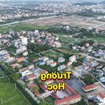 Bán đất chính chủ 100m2 lô góc mặt tiền 6,2m, hoa động, tn đường rộng 6,5m đối diện dự án hoàng huy