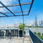 Cho thuê mặt bằng toproof tiện làm bar club tại thảo điền view sông tại quận 2