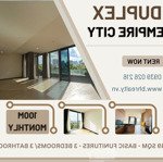 Siêu phẩm duplex - 3 phòng ngủ- giá tốt - tại [ cove ] empire city