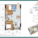 Chính chủ bán căn hộ 2 phòng ngủ57m2 cc hope residences. sổ đỏ chính chủ