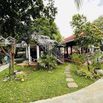 Tl [nc] cho thuê villa sân vườn 1650m2 sông nước cực đẹp tp thủ đức