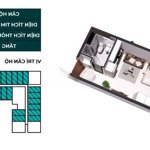 Bán căn hộ 30m2 view tp hcm, 340 triệu góp 1.5 năm không lãi suất