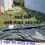 5x25 nở hậu 7. phường 4 , tp tân an . đường oto cách ql1a có 150m . dân cư sầm uất , giá bán 530 triệu