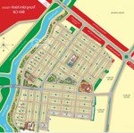 Bán đất nền mega city, phường an điền, tp bến cát, 100m2, giá 1,1tỷ