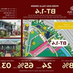 Bán biệt thự onsen 350m2 đất xây 2 tầng 6 pn tại vườn vua resort