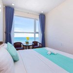 Cần cho thuê gấp căn hộ 1 phòng ngủ view biển tầng cao full nội thất tại gold sea