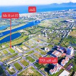 Lô góc 2 mặt tiền vị trí đẹp hiếm fpt city view kênh sinh thái