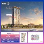 Căn góc 3 phòng ngủ, gần 100m2, view trực diện sông hàn, tầng cao. giá bán như đợt đầu