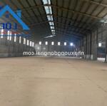 Cho thuê nhà xưởng 5.000m2, cụm cn tân hoà, tp biên hoà, đồng nai