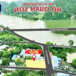 Phân lô cách hồ sinh thái quan sơn 20m