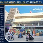 Sp đầu tư bán nhà 22 trần huy liệu , phú nhuận dt 410m2 | 23x23m gpxd mới 2 hầm 12 tầng sàn 3489m2