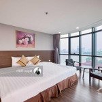 Cho thuê căn hộ cao cấp yên phụ - full đồ - view hồ tây - 2pn - 1 khách - có ban công - 60m2