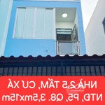 Nhà h253 bùi minh trực, p5, q8. 3,5mx15m, đúc 1trệt, 1 lửng, 2 lầu.