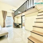 1pn/duplex nhà mới - nội thất gỗ - gần vòng xoay trần não