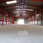 Cho thuê xưởng p tân thới nhất. dt 2500m2. giá: 110tr/tháng