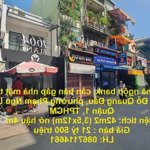 Chủ nhà ngộp bank, cần bán gấp nhà mặt tiền đường đỗ quang đẩu, p phạm ngũ lão, quận 1.