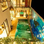 Bán villa homestay hội an 50m ra biển an bàng, 235m2 3 tầng bể bơi dòng tiền 250 triệu/tháng