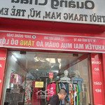 Sang nhượng shop thời trang 118 ngô gia tự, long biên - nhà 65m2 2 tầng vừa ở vừa bán hàng