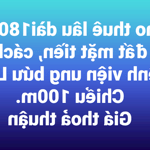 Cho thuê lâu dài180m2 đất mặt tiền, cách bệnh viện ung bứu liên chiểu 100m. giá thoả thuận